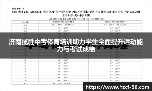 济南揽胜中考体育培训助力学生全面提升运动能力与考试成绩